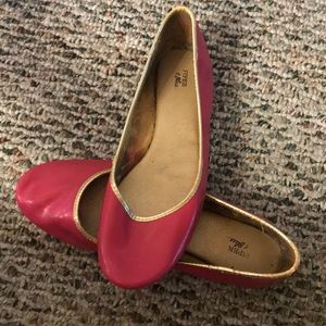 3 for $5!! Hot Pink Ballet Flats